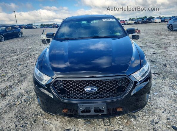 1FAHP2MKXHG133931 2017 FORD TAURUS Black Front view