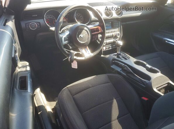 1FATP8EM1H5212204 2017 FORD MUSTANG Black Dashboard view