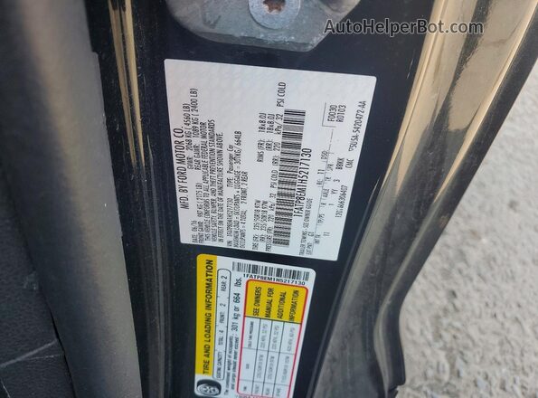 1FATP8EM1H5217130 2017 FORD MUSTANG Black 