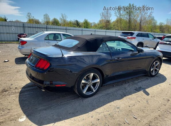 1FATP8EM3G5280759 2016 FORD MUSTANG Черный Задняя правая четверть