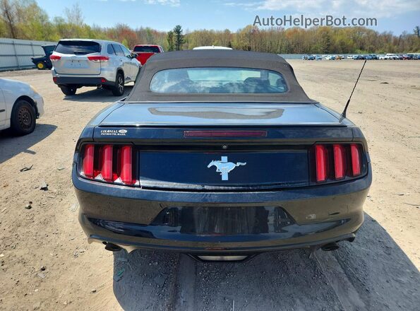 1FATP8EM3G5280759 2016 FORD MUSTANG Черный Вид сзади