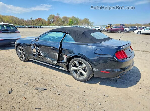 1FATP8EM3G5280759 2016 FORD MUSTANG Черный Задняя левая четверть