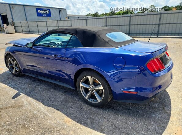 1FATP8EM4G5311940 2016 FORD MUSTANG Blue Задня ліва чверть