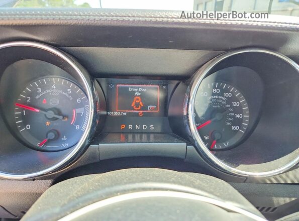 1FATP8EM4G5311940 2016 FORD MUSTANG Blue Вид щитка приладів