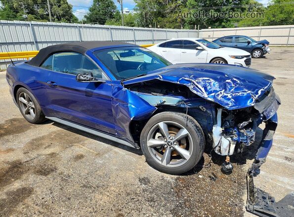 1FATP8EM4G5311940 2016 FORD MUSTANG Blue Передня права чверть