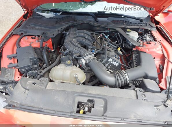 1FATP8EM5G5306309 2016 FORD MUSTANG Orange Widok z tyłu