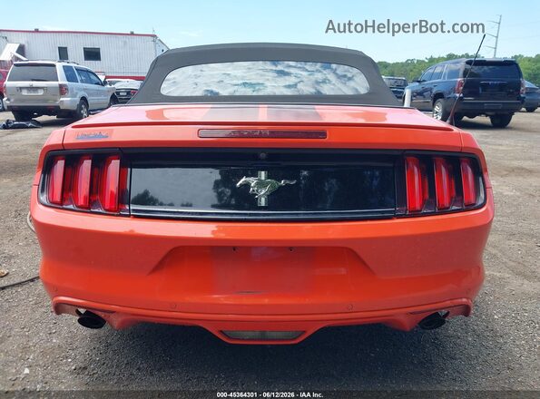 1FATP8EM5G5306309 2016 FORD MUSTANG Orange 