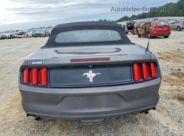 1FATP8EM5G5307010 2016 FORD MUSTANG Gray Հետևի տեսք