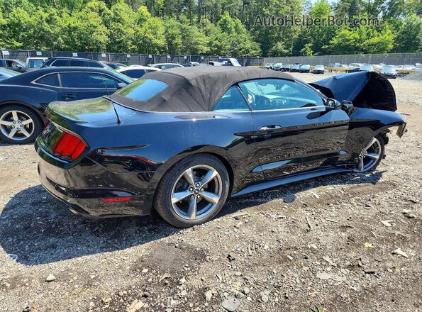 1FATP8EM7H5286436 2017 FORD MUSTANG Black Trasero derecho