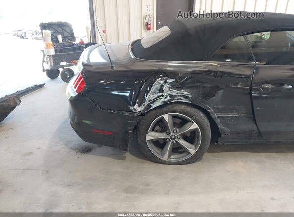 1FATP8EM8G5243142 2016 FORD MUSTANG Black Widok z przodu