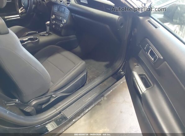 1FATP8EM8G5243142 2016 FORD MUSTANG Black Widok wnętrza z przodu