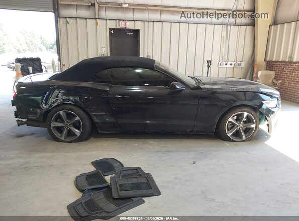 1FATP8EM8G5243142 2016 FORD MUSTANG Black Widok wnętrza 360 stopni