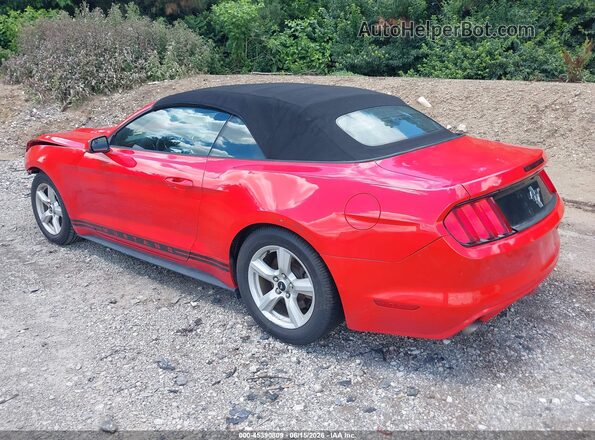 1FATP8EM8G5281101 2016 FORD MUSTANG Red Trasero izquierdo