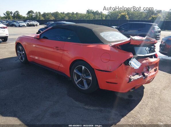 1FATP8EM9G5274531 2016 FORD MUSTANG Orange Trasero izquierdo