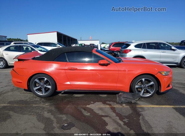 1FATP8EM9G5274531 2016 FORD MUSTANG Orange Vista interior de 360 grados
