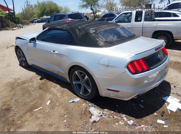 1FATP8EMXG5222177 2016 FORD MUSTANG Silver Задня ліва чверть