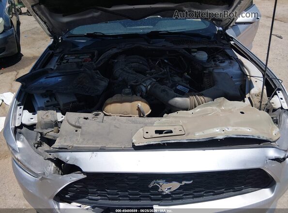 1FATP8EMXG5222177 2016 FORD MUSTANG Silver Вид ззаду
