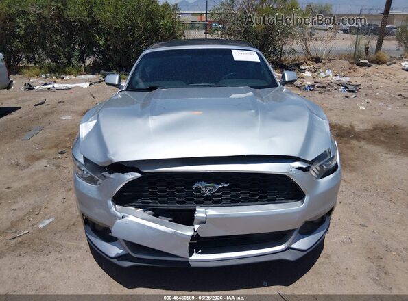 1FATP8EMXG5222177 2016 FORD MUSTANG Silver Вид панелі приладів