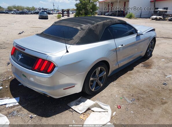 1FATP8EMXG5222177 2016 FORD MUSTANG Silver Задня права чверть