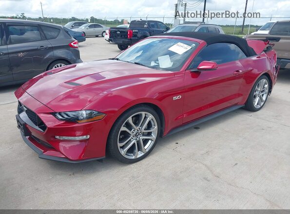 1FATP8FF0L5159715 2020 FORD MUSTANG Red Front left