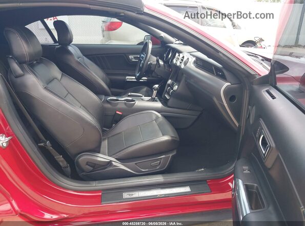 1FATP8FF0L5159715 2020 FORD MUSTANG Red Front interior view