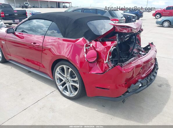 1FATP8FF0L5159715 2020 FORD MUSTANG Red Rear left