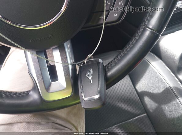 1FATP8FF0L5159715 2020 FORD MUSTANG Red Dashboard view