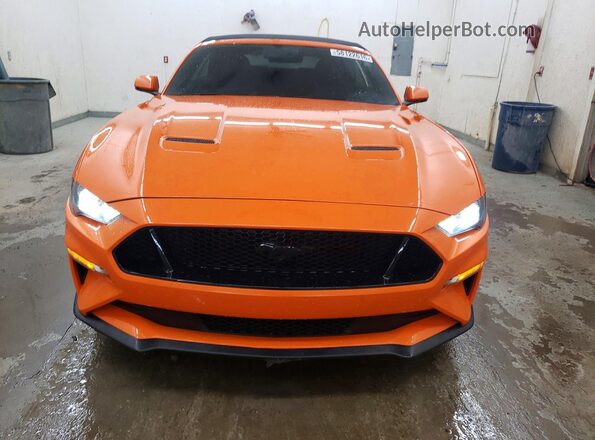 1FATP8FF0L5188180 2020 FORD MUSTANG Orange წინა ხედი
