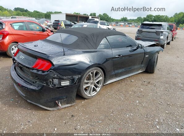 1FATP8FF1J5102761 2018 FORD MUSTANG Black Tył prawy