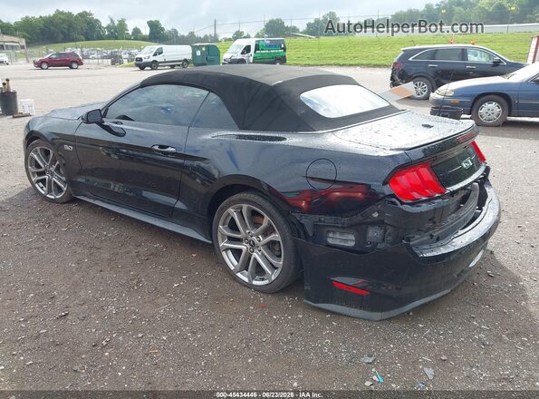 1FATP8FF1J5102761 2018 FORD MUSTANG Black Tył lewy