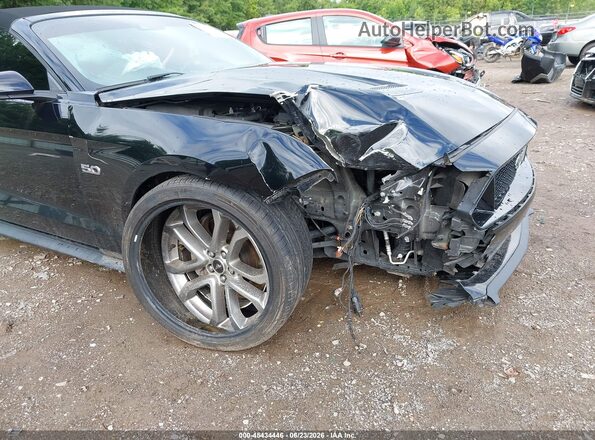 1FATP8FF1J5102761 2018 FORD MUSTANG Black Widok z przodu