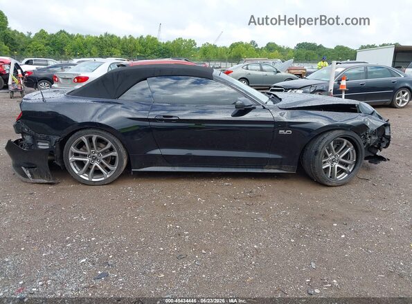 1FATP8FF1J5102761 2018 FORD MUSTANG Black Widok wnętrza 360 stopni