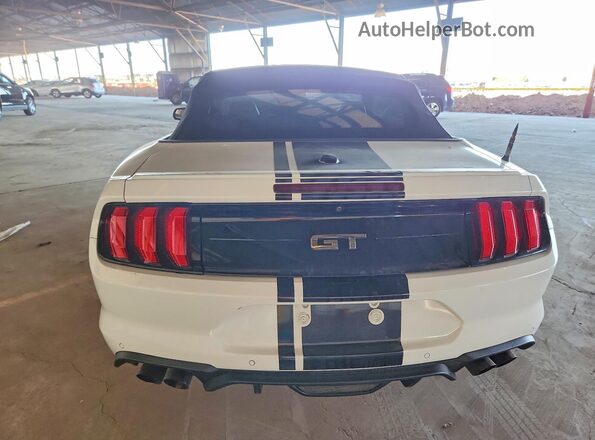 1FATP8FF2L5157237 2020 FORD MUSTANG White Rear view