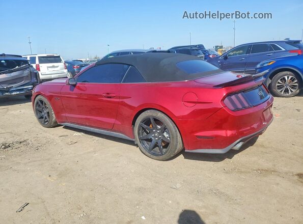 1FATP8FF3G5230301 2016 FORD MUSTANG Красный Задняя левая четверть