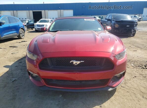 1FATP8FF3G5230301 2016 FORD MUSTANG Красный Вид спереди