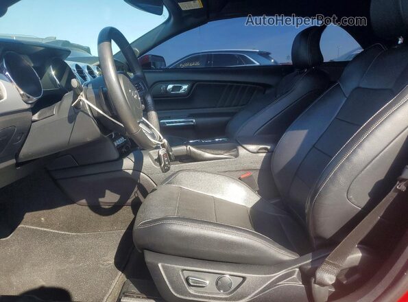 1FATP8FF3G5230301 2016 FORD MUSTANG Красный Вид салона спереди