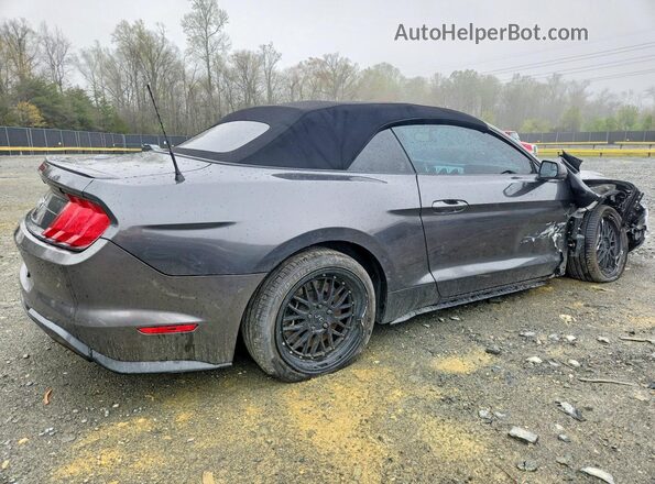 1FATP8FF4K5169940 2019 FORD MUSTANG Gray Tył prawy