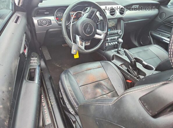 1FATP8FF4K5169940 2019 FORD MUSTANG Gray Widok deski rozdzielczej