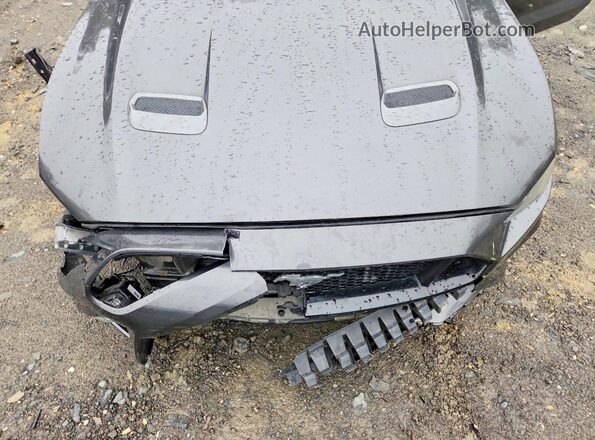 1FATP8FF4K5169940 2019 FORD MUSTANG Gray Widok wnętrza z tyłu