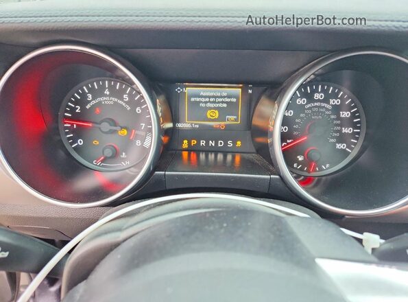 1FATP8FF4K5169940 2019 FORD MUSTANG Gray Widok zestawu wskaźników