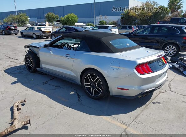 1FATP8FF4K5169954 2019 FORD MUSTANG Silver Tył lewy