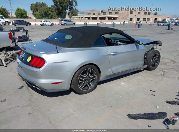1FATP8FF4K5169954 2019 FORD MUSTANG Silver Tył prawy