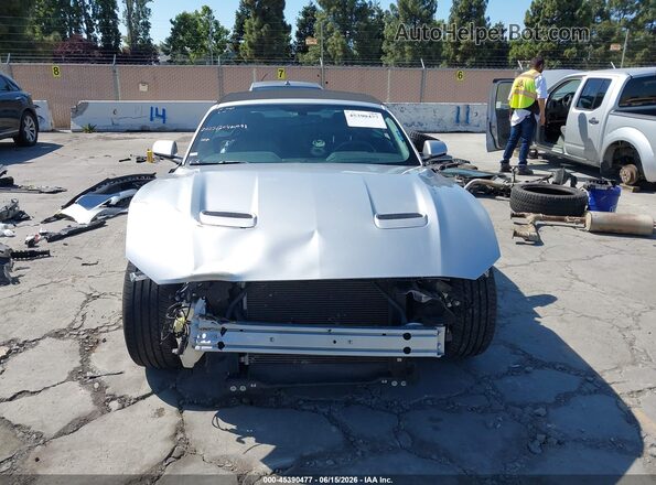 1FATP8FF4K5169954 2019 FORD MUSTANG Silver Widok wnętrza z tyłu