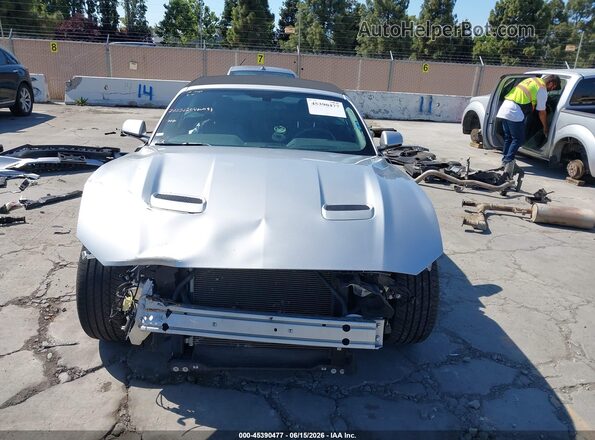 1FATP8FF4K5169954 2019 FORD MUSTANG Silver Widok z przodu