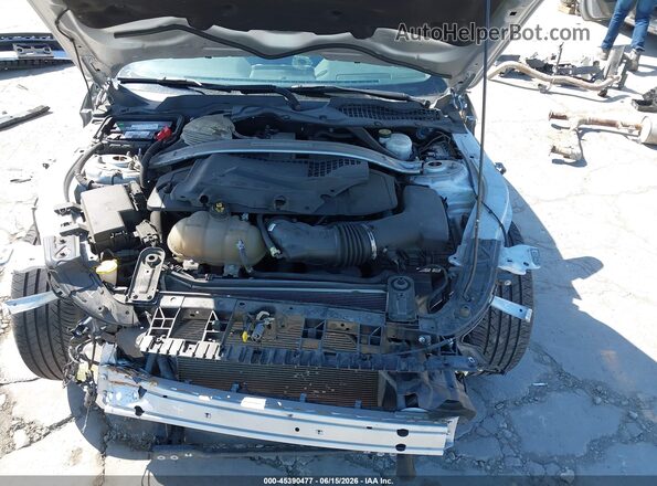 1FATP8FF4K5169954 2019 FORD MUSTANG Silver Widok z tyłu