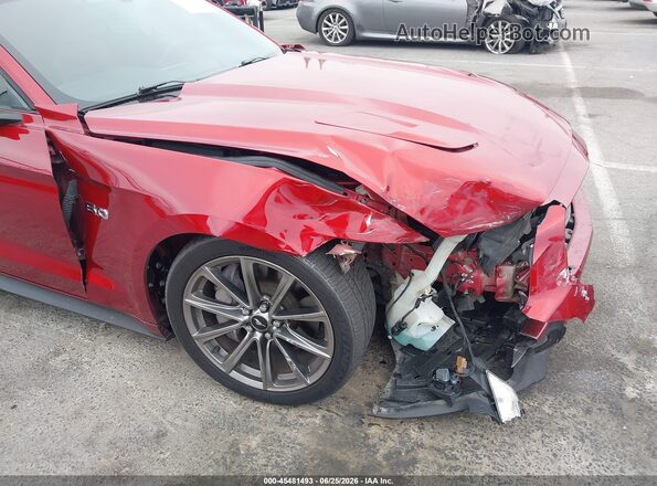 1FATP8FF6G5226338 2016 FORD MUSTANG Red წინა ხედი