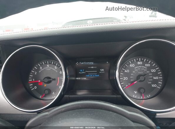 1FATP8FF6G5226338 2016 FORD MUSTANG Red უკანა სავარძლების ხედი