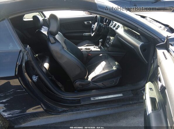 1FATP8FF6L5118635 2020 FORD MUSTANG Black Front interior view