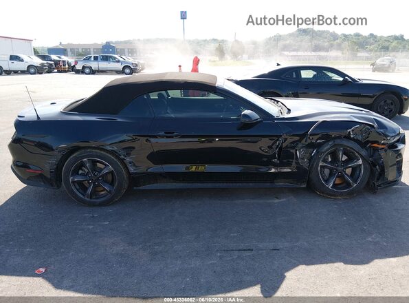 1FATP8FF6L5118635 2020 FORD MUSTANG Black Front view