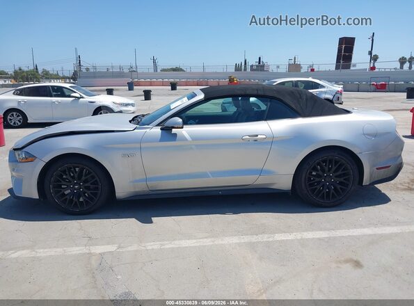 1FATP8FF8J5177330 2018 FORD MUSTANG Silver Widok wnętrza 360 stopni